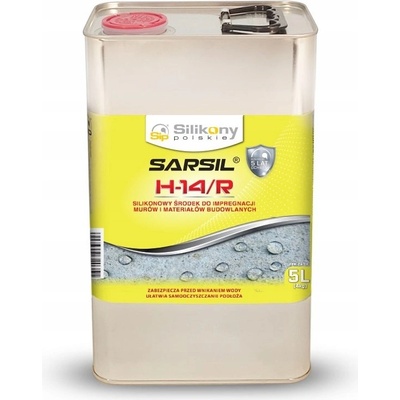 SARSIL H-14/R Impregnace dla kostek brukowych, betonu, murów, dachówek, cegieł 5L