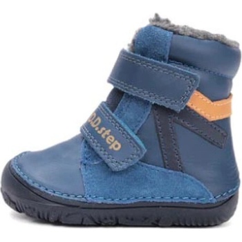 D.D.Step Barefoot zimní boty W073-52306B Bermuda Blue