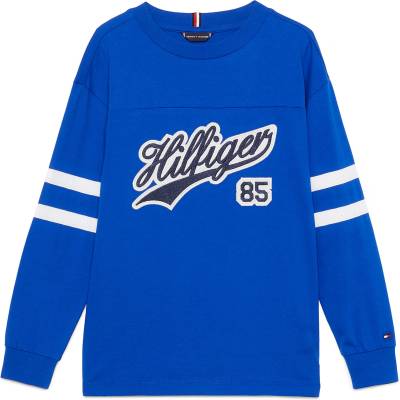 Tommy Hilfiger Тениска 'Varsity' синьо, размер 74