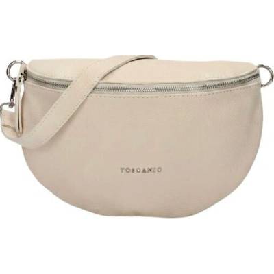 Toscanio kožená kabelka TOS F181 D37 crema