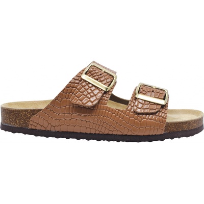 Protetika šľapky ORS T 918 vzor 43 croco svetlo hnedá