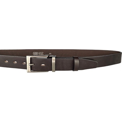 Penny Belts pánský kožený opasek 35-100-3-40 hnědý