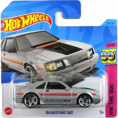 Mattel Hot Wheels '84 Mustang SVO Silver