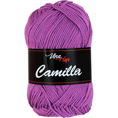 Vlna-hep Příze Camilla - bavlna Camilla: 8065 Fialová
