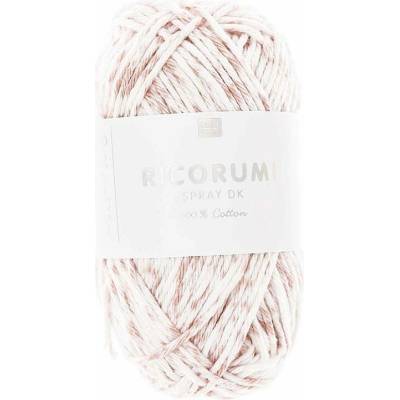 Rico Design Háčkovacia priadza Ricorumi Spray odtieň 002 ružová - 1 ks