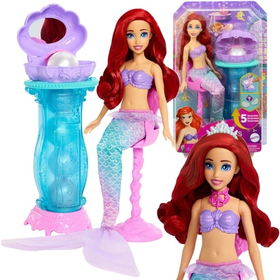 Mattel Muselková toaletka Disney Malá mořská víla Arielka s toaletkou