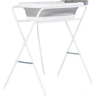 Chipolino Вана със стойка и термо поставка Chipolino - Slim, сива (VKSLI0251GY)