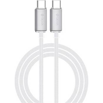 DEVIA EXTREME кабел за данни Type-C - Type-C, 150 см, БЯЛ ST105737 (ST105737)