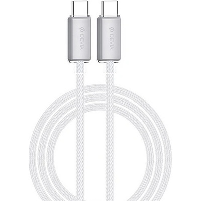 DEVIA EXTREME кабел за данни Type-C - Type-C, 150 см, БЯЛ ST105737 (ST105737)