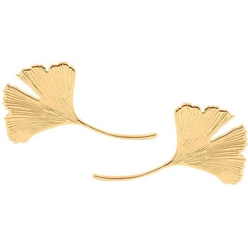 Image 1 of Lilou Позлатени обици Lilou Ginko (138/40/KOL)