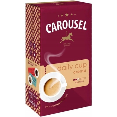 Carousel Daily Cup crema mletá káva 0,5 kg