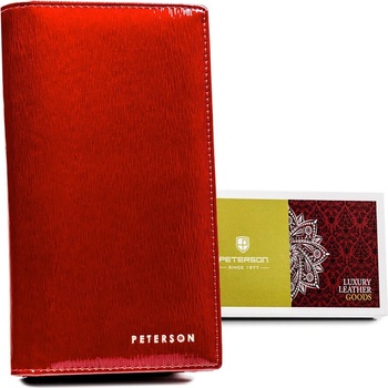 Peterson dámska peňaženka PTN 421431 SH červená