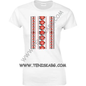 Image 1 of Fruit of the Loom Тениска - Шевица