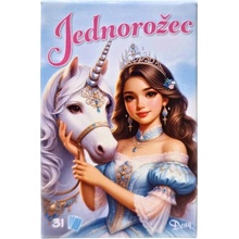 Karty 3 hry Jednorožec 31 kariet