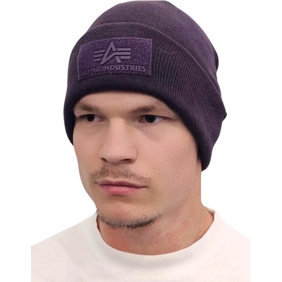 Alpha Industries VLC beanie Plum čiapka fialová