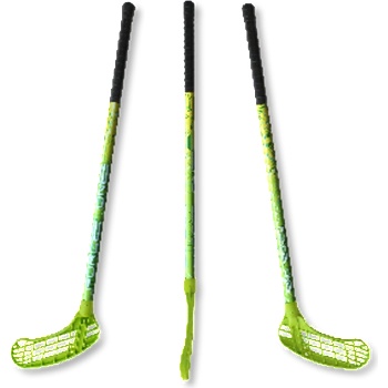 Acito Флорбол стика лява 95/106 force one green - acito