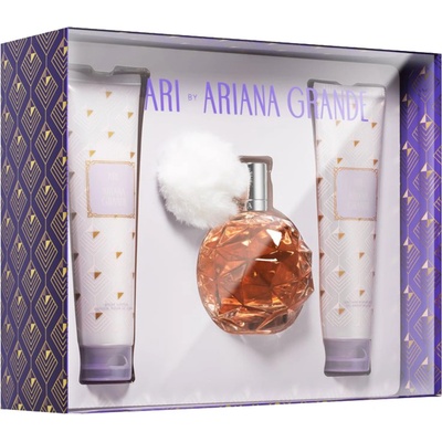 Ariana Grande Ari by Ariana Grande EDP 100 ml + tělové mléko 100 ml + sprchový gel 100 ml dárková sada