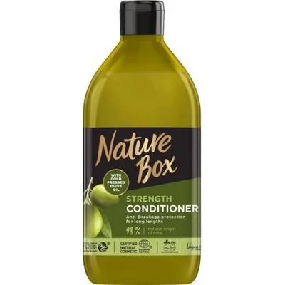 Nature Box Olive Oil Conditioner - Натурален балсам против накъсване с масло от маслина 385мл