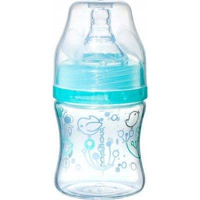 BabyOno Antikoliková fľaša so širokým hrdlom zelená 120 ml