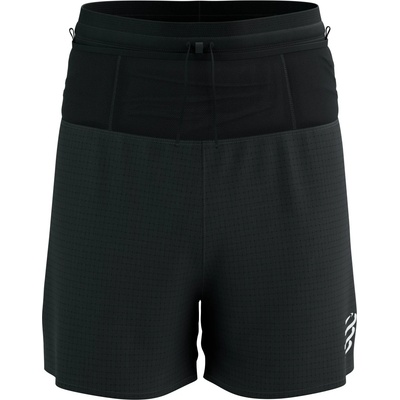 Compressport Мъжки шорти за бягане Compressport Trail Racing Overshort Running shorts - Black (012-3239-0113)