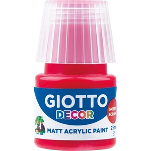 GIOTTO Decor АКРИЛНА боя Scarlet Red 25 ml 1 бр (F538108)