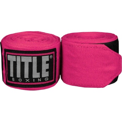 Title Boxing Бинтове за Бокс Title Pink 455см