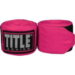 Title Boxing Бинтове за Бокс Title Pink 455см