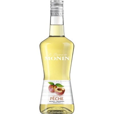 Monin La Liqueur Peach 16% 0,7 l (holá láhev)