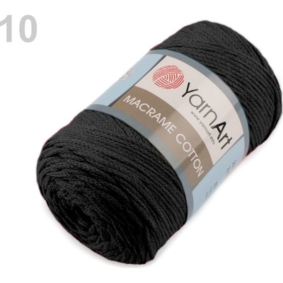 Příze Yarn Art Macrame Cotton černá