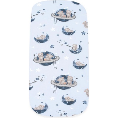 New Baby bavlna prestieradlo Teddy bear in space 35x75