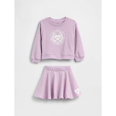 GAP Бебешки комплект с лого VintageSoft GAP GAP | Lilav | Момичешки | 12-18 месеца