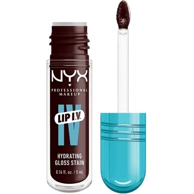 NYX Professional Makeup Lip IV dlouhotrvající lesk na rty s hydratačním účinkem 15 water bout WNE? 5 ml