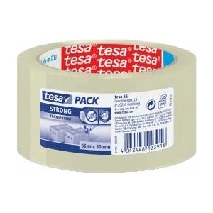 TESA Clear Strong 66 M Polypropylene Transparent 1 Pc(S)