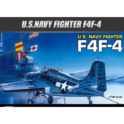 Academy Изтребител f4f-4 wildcat м. 1/72 (12451)