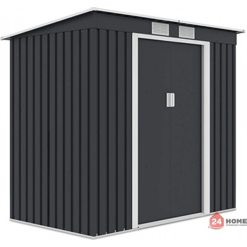 Image 1 of Градинска барака SUNNY Oregon, тъмно сива 261x121 cm