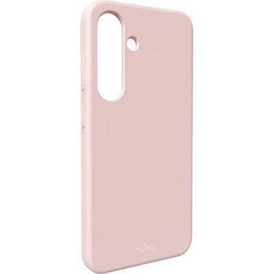 PURO Силиконов кейс Puro Icon за Samsung Galaxy S25 - розов (PUSGS25ICONROSE)