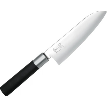 Image 1 of Kai 6716S Кухненски нож за дясна и лява ръка SANTOKU Wasabi Black 16, 5 см