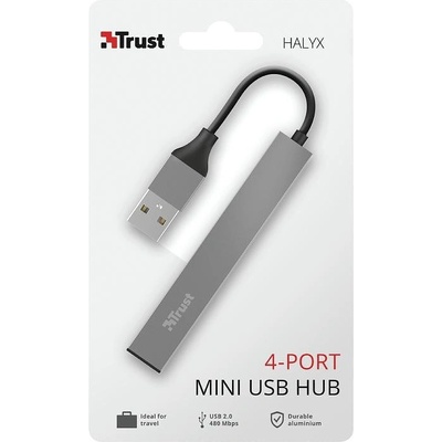 Trust Halyx 4-Port Mini USB Hub (23786)