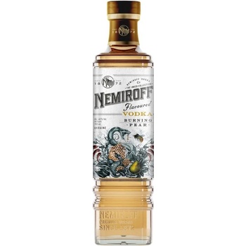 Nemiroff Burning Pear 40% 0,7 l (čistá fľaša)