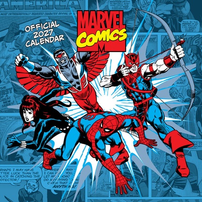 Oficiální nástěnný Marvel Comics s plakátem SQ 30,5 x 30,5|61 cm Marvel 2027