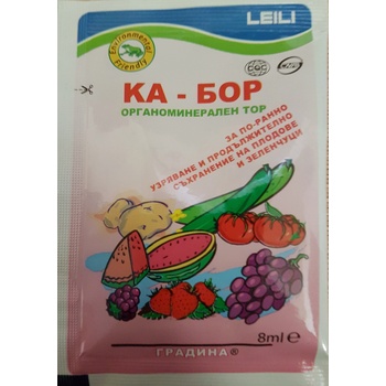 Image 1 of КА - БОР Органоминерален течен тор за по-ранно узряване и продължително съхранение на плодове и зеленчуци