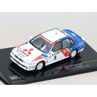 IXO Mitsubishi Galant VR-4 9 M. Ericsson / C. Billstam 1000 Lakes Rally Winner 1989 1:43