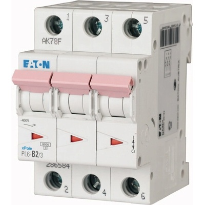 Eaton PL6-B2/3 char B 6kA 2A 286584