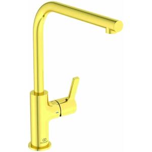 Ideal Standard Кухненски смесител Ideal Standard Gusto 303, въртящ се чучур, матово злато (BD418A2)