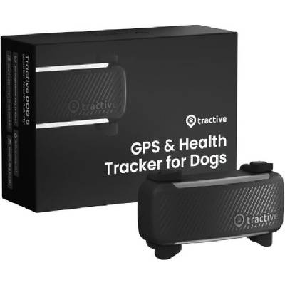Tractive GPS DOG 6 lokátor polohy a aktivity pre psov čierny