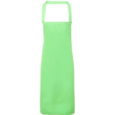 Premier Workwear Zástěra s laclem z biobavlny bez kapsy PR102 Apple Pantone 360 60x87cm