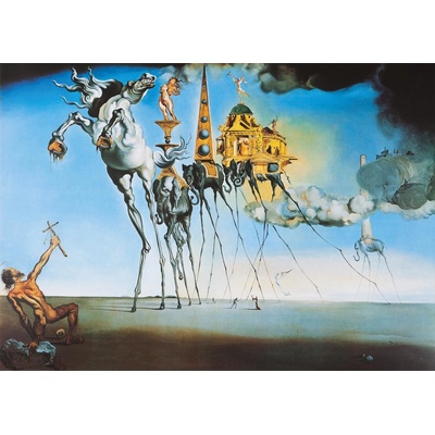 BlueBird Salvador Dalí The Temptation of St. Anthony 1000 dílků