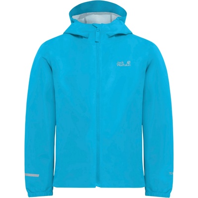 Jack Wolfskin Детско водоустойчиво яке Jack Wolfskin Kid's Flaze Jacket Waterproof jacket - Empire Blue - размер 152 (EU) (703-6905-0215)