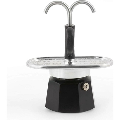 Bialetti Mini Express Moka pot Edelstahl Aluminium 2