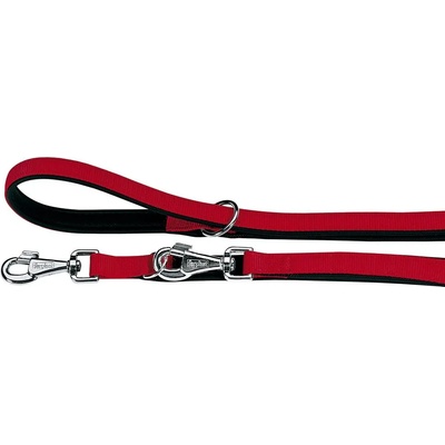 Ferplast - Daytona GA - Повод за кучета с регулируема дължина до 200 см. / 20мм. - червен